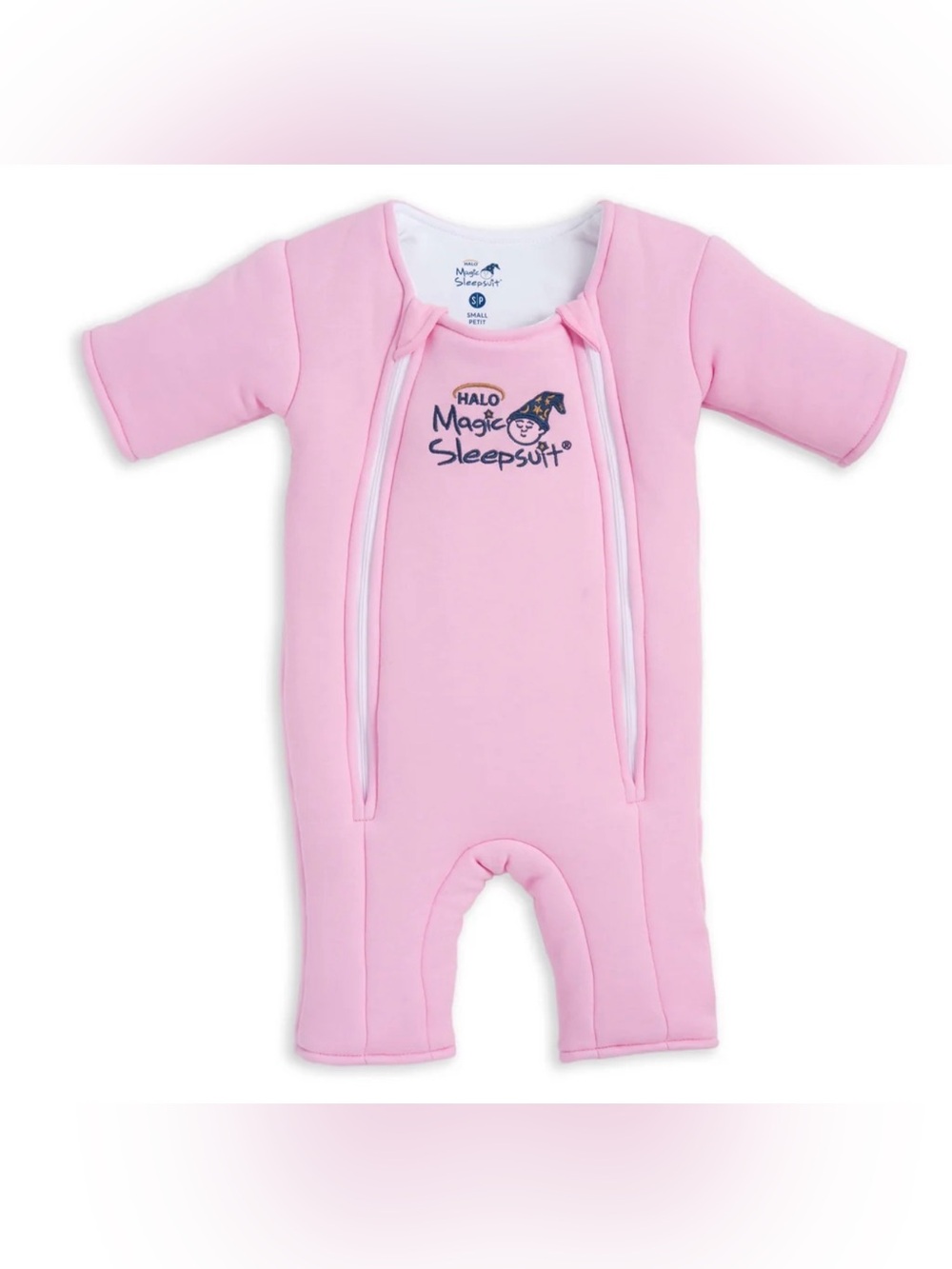 BABY MERLIN’S Magic Sleep Suit in Pink Cotton - S (3-6M)